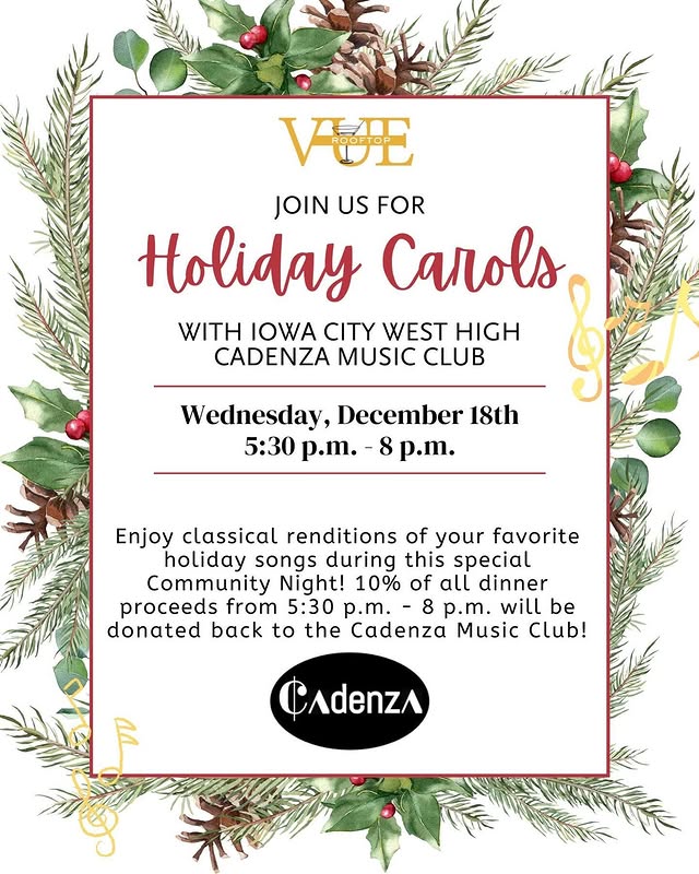 Holiday Carols '24 — event poster