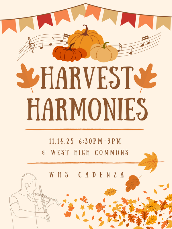 Harvest Harmonies — event poster